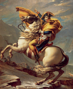 Bonaparte Büyük Saint Bernard'ı Geçiyor - Jacques-Louis David