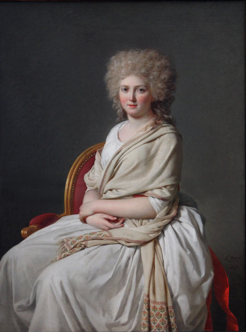 Sorcy-Thélusson Kontesi Portresi - Jacques-Louis David