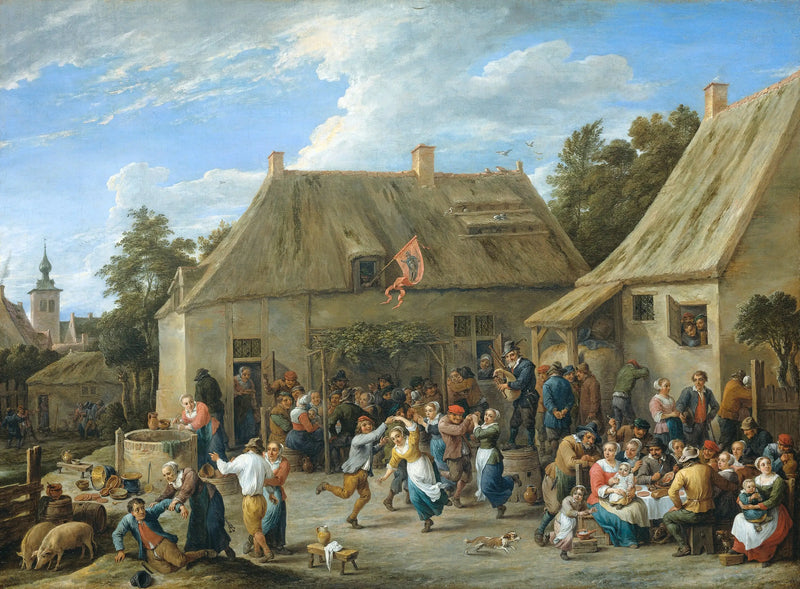 Köylü Kermes - David Teniers le Jeune