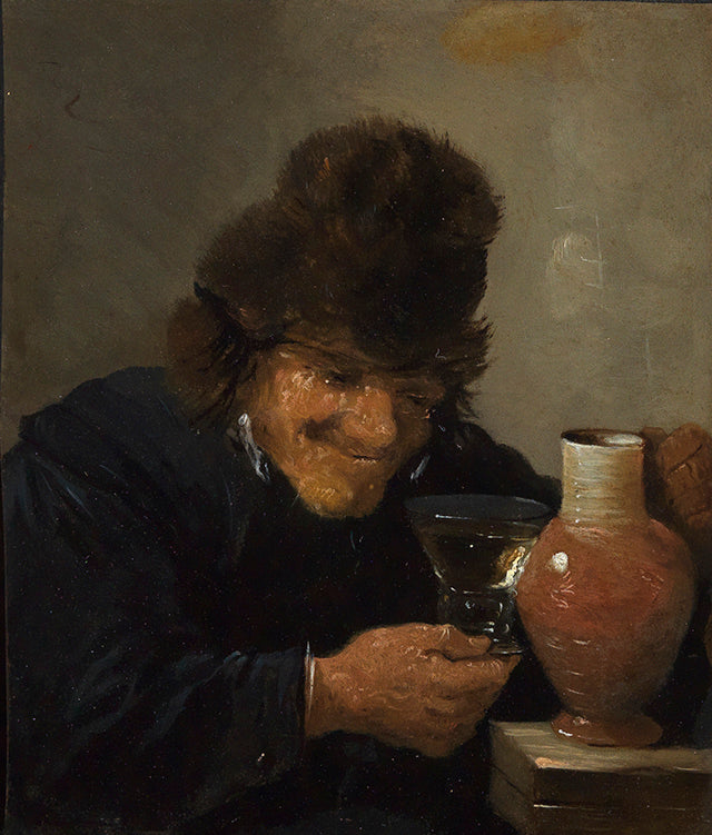 L'homme qui boit - David Teniers le Jeune