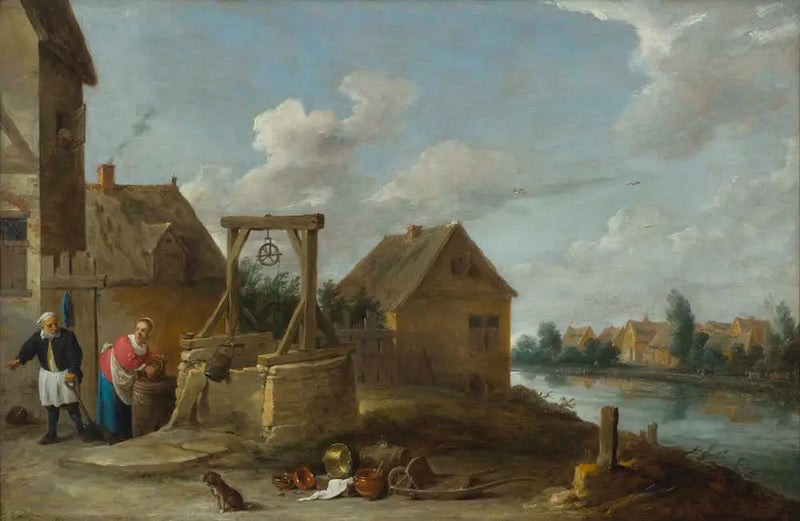Kuyu Manzarası - David Teniers Genç