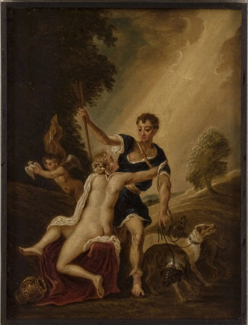 Venüs ve Adonis - David Teniers genç