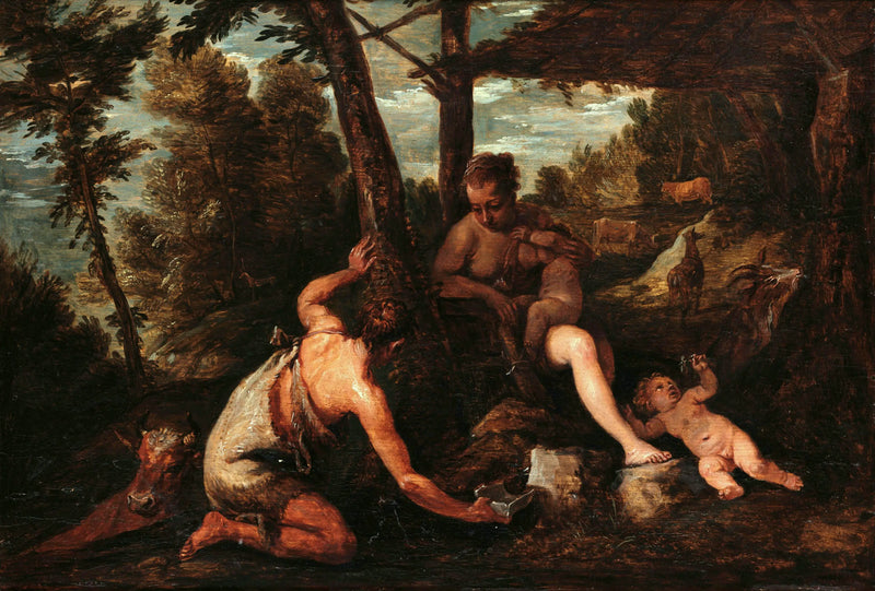 Adem ve Havva'nın Cennetten Kovulması - David Teniers genç