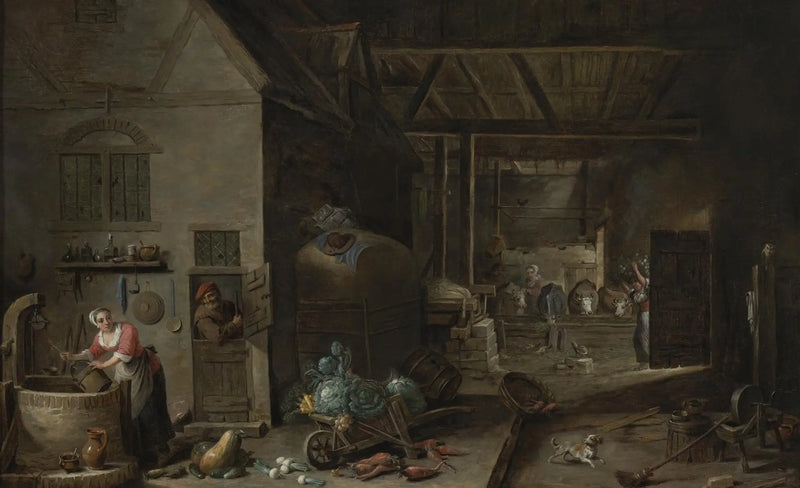 Flandre Ménagere - David Teniers le Jeune