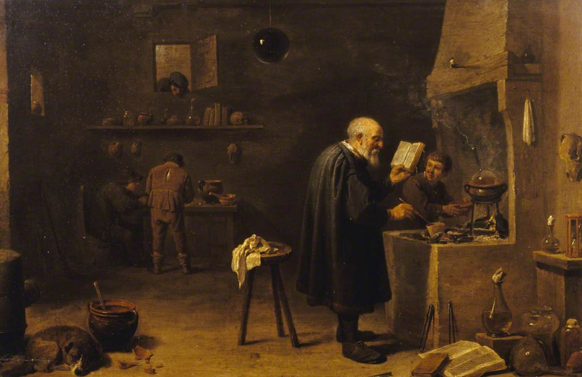 L'Alchimiste - David Teniers le Jeune