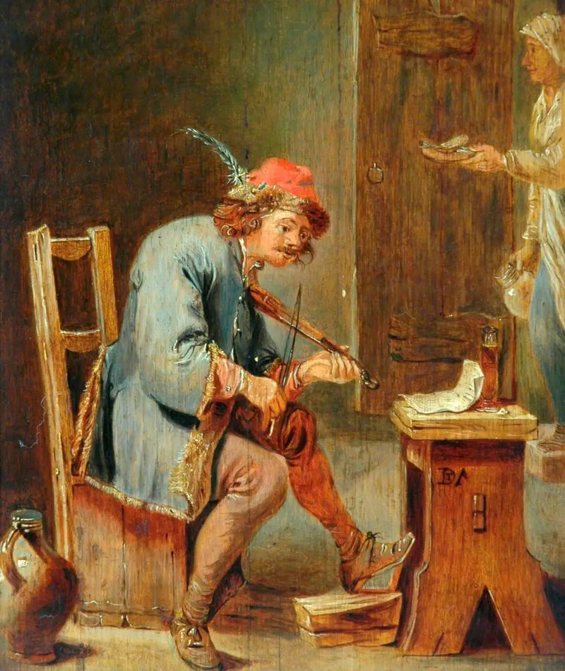 İşteviye çalan adam - David Teniers le Jeune