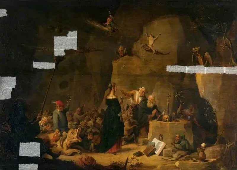 Aziz Antonius'un İmtihanı - David Teniers genç
