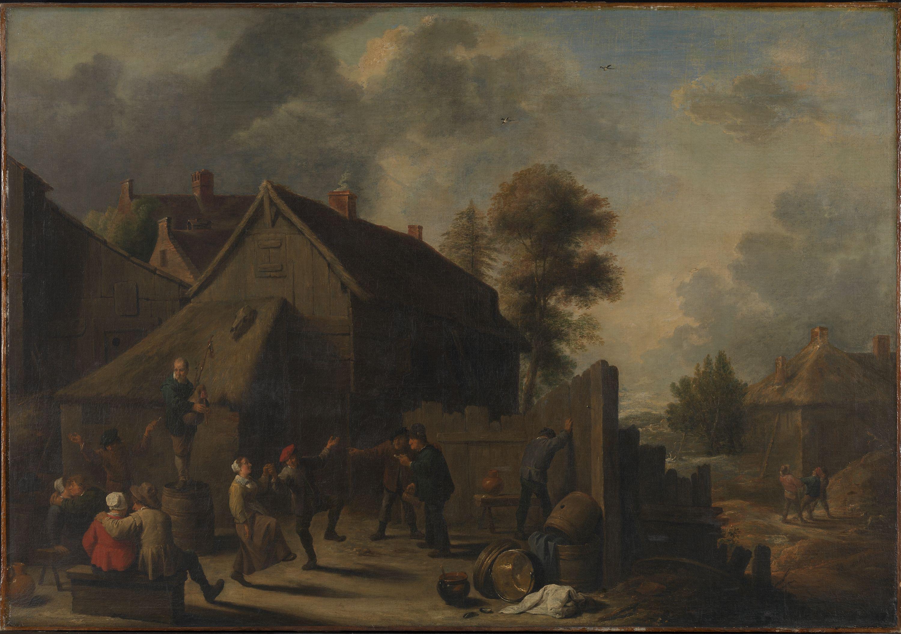 Une fête rustique - David Teniers le Jeune