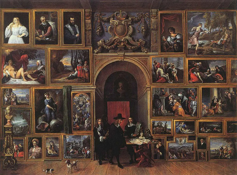 Dük Léopold-Guillaume Galerisi'nde - David Teniers genç