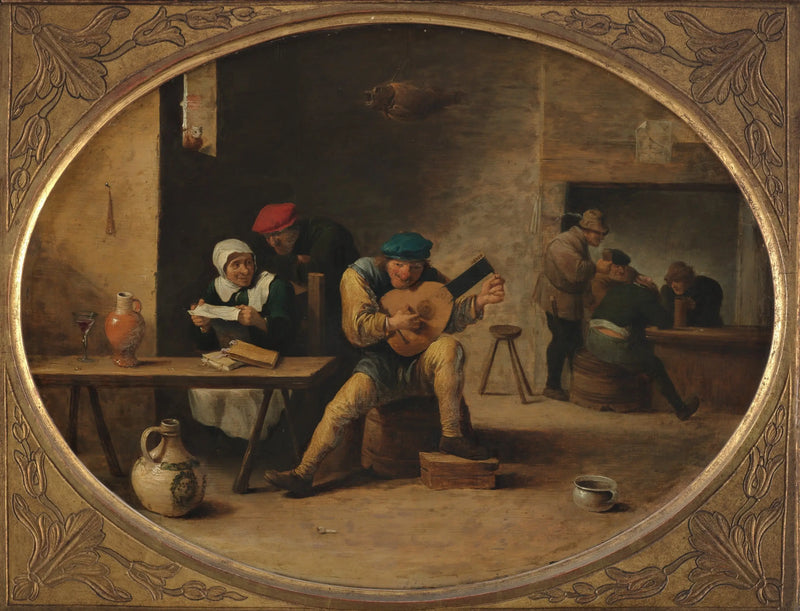 Lüt oyuncusu - David Teniers genç