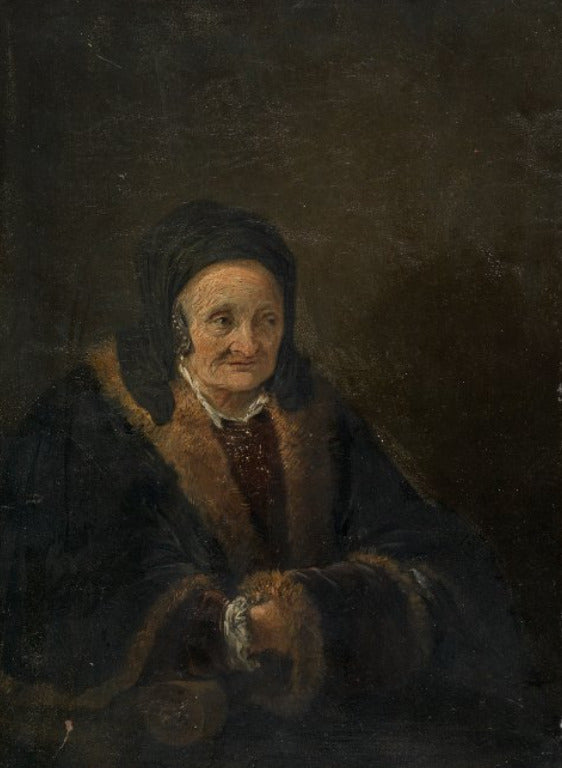 Vieille femme dans un fauteuil - David Teniers le Jeune