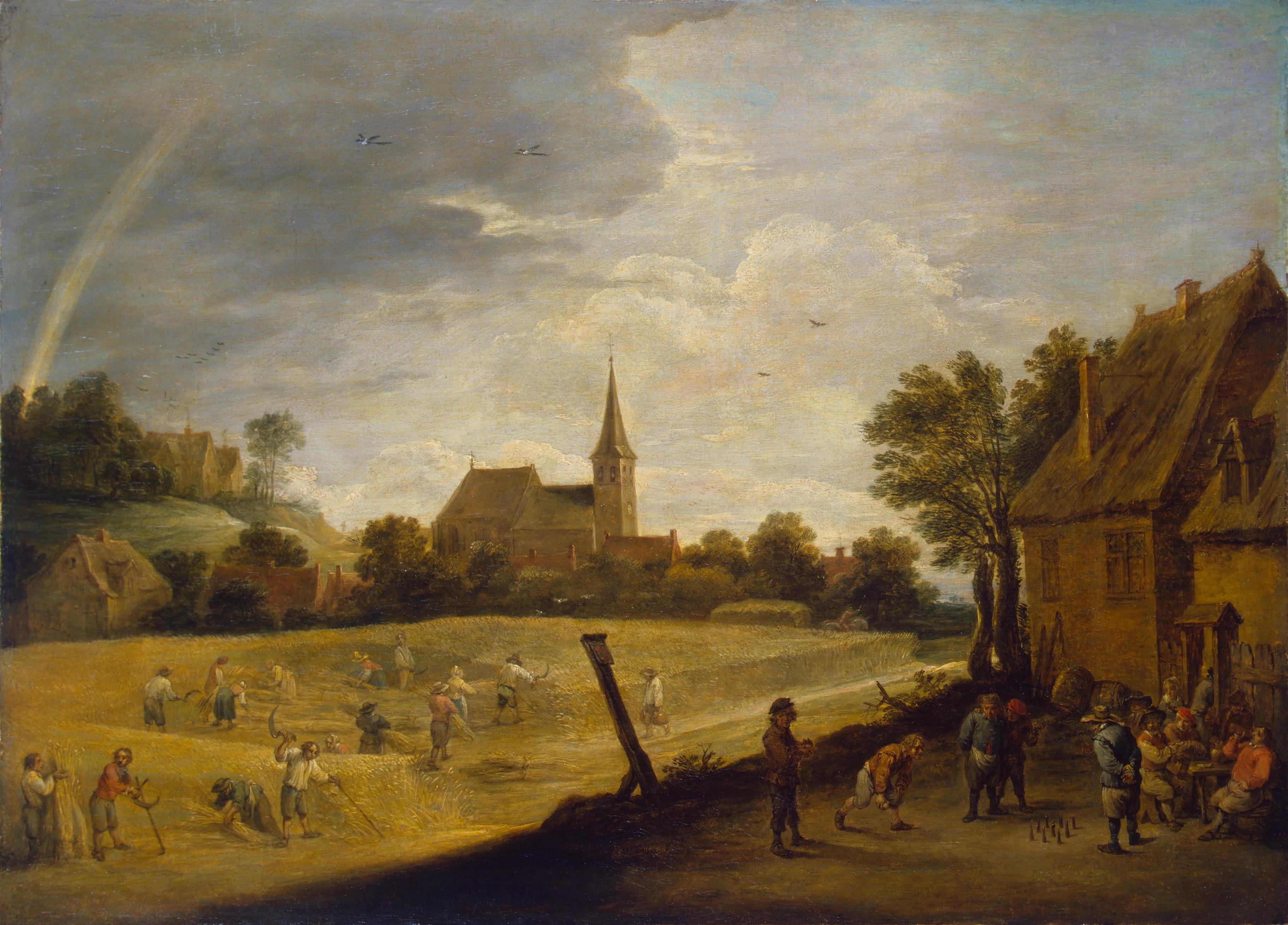 Récolte - David Teniers le Jeune