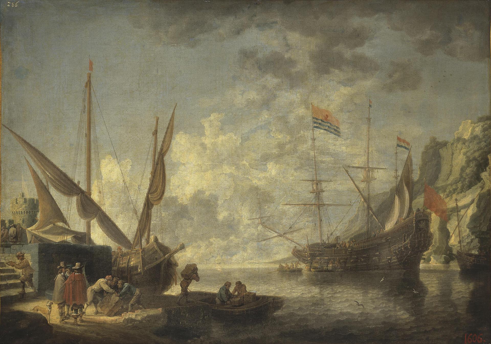 Port maritime - David Teniers le Jeune