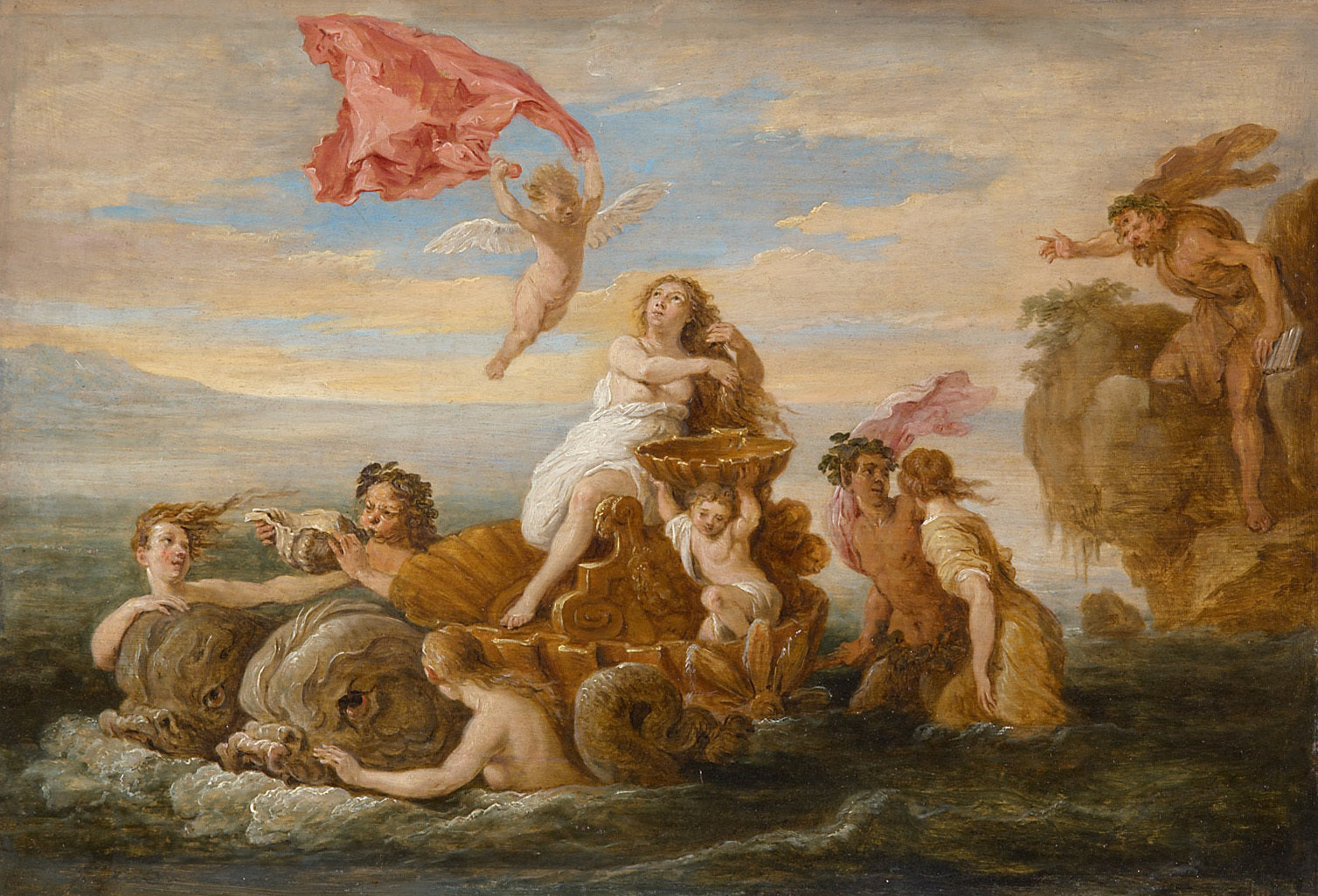 Galatée et Polyphème - David Teniers le Jeune