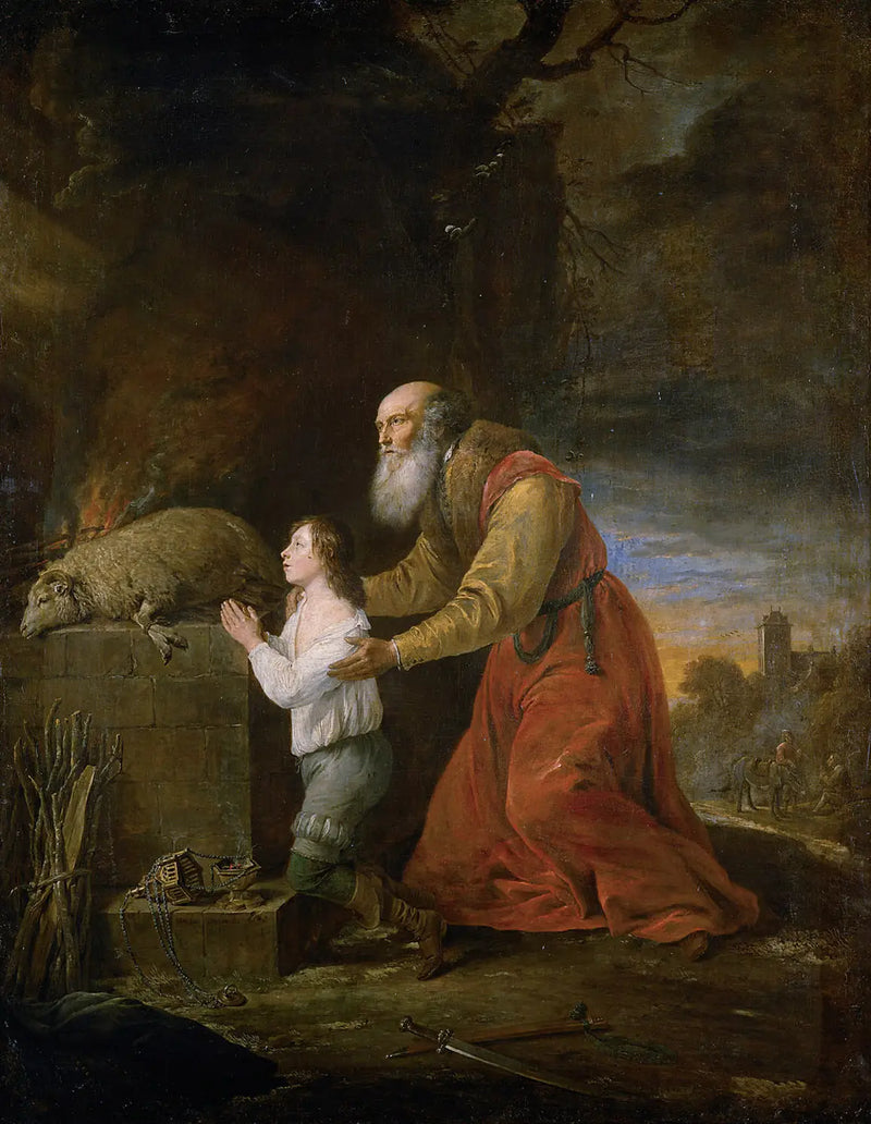 İbrahim'in Kurbanı - David Teniers genç