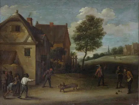 Bocce Oynamak - David Teniers le Jeune