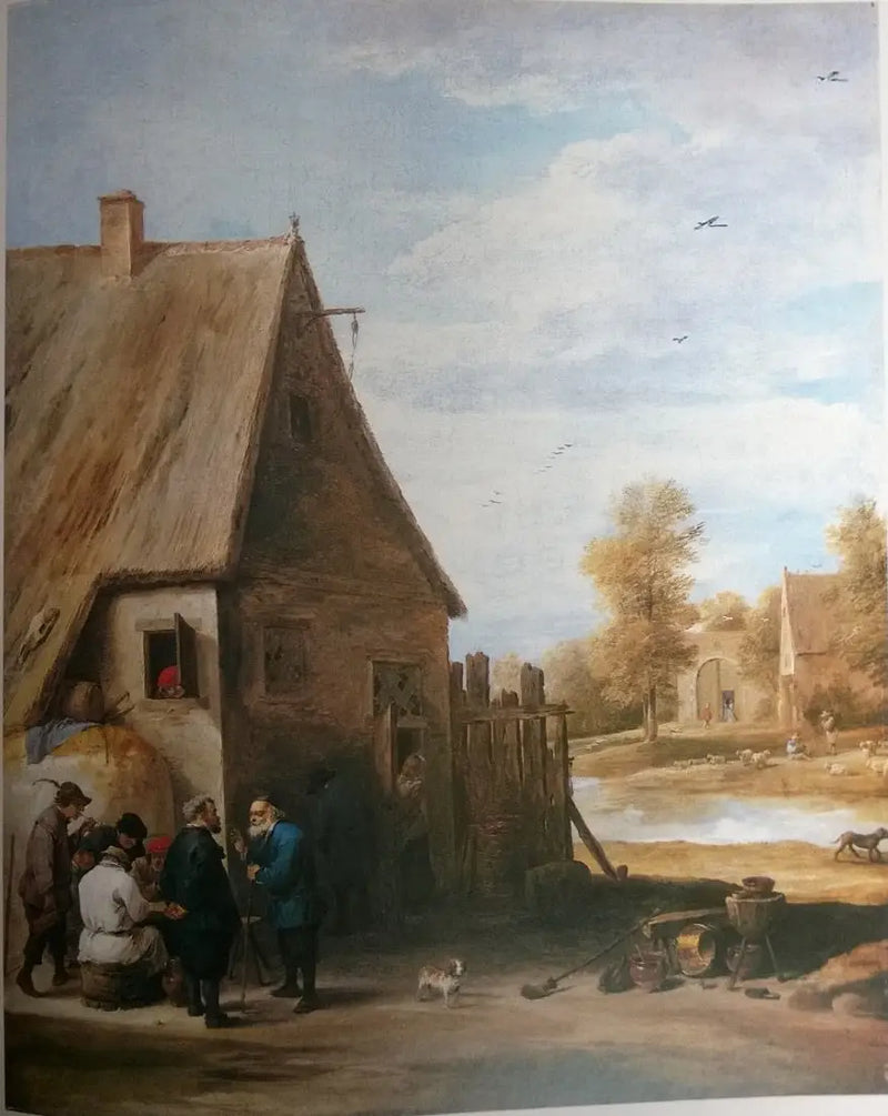Bir Hanın Önünde Çiftçiler - David Teniers Genç