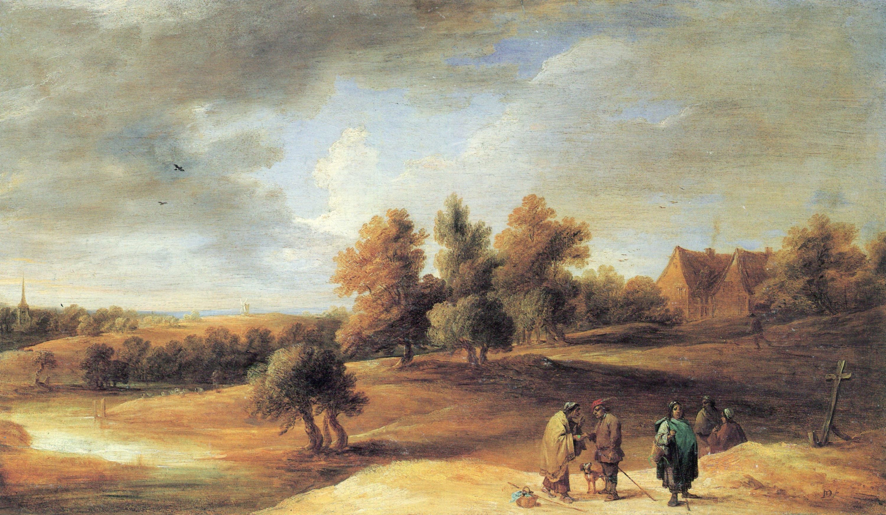 Paysage avec des gitans - David Teniers le Jeune