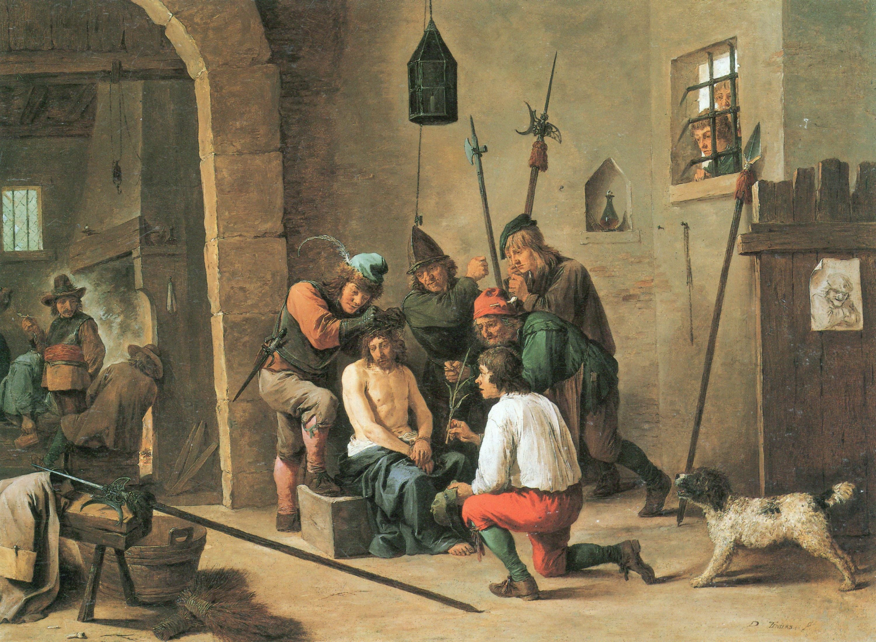 L'homme des douleurs - David Teniers le Jeune