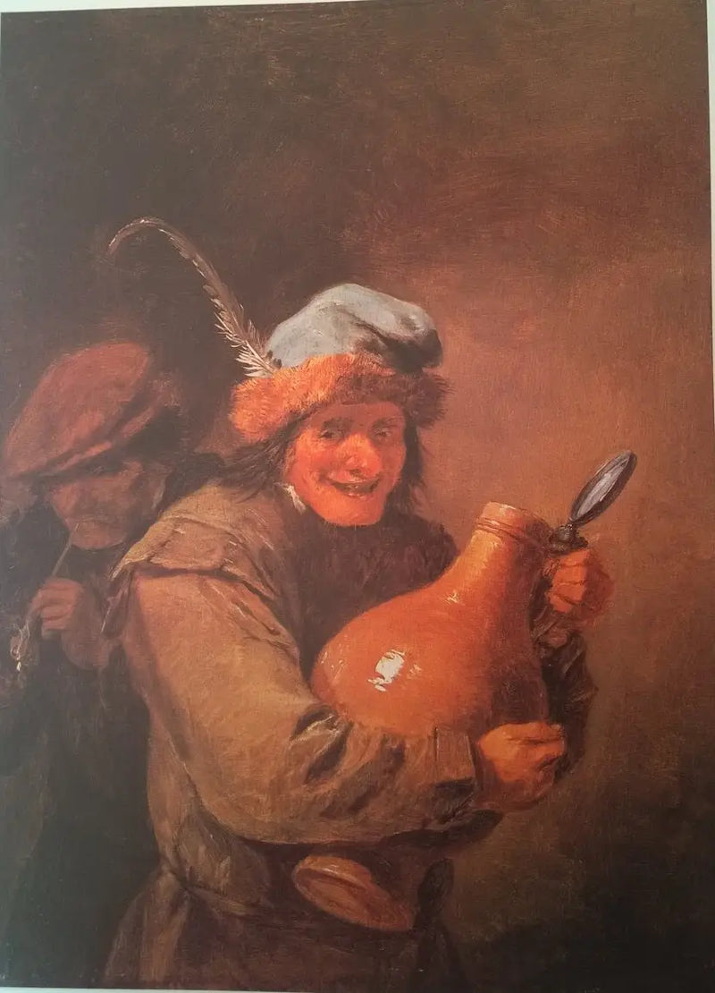 Neşeli İçici Büyük Testiyle - David Teniers le Jeune