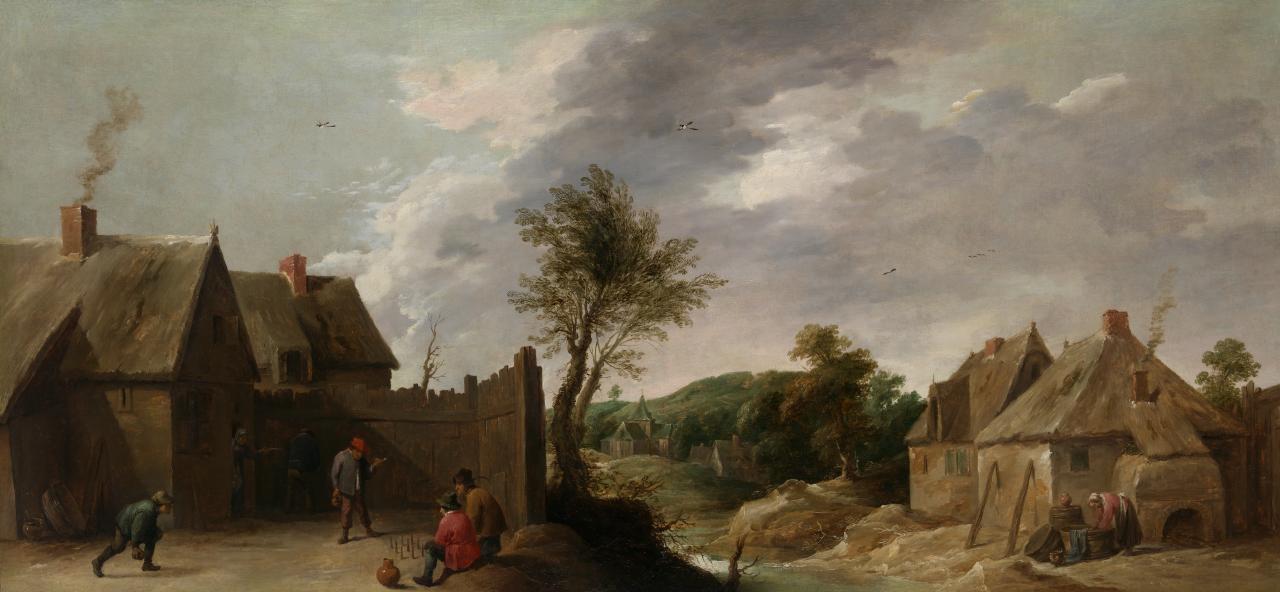 Les joueurs de quilles - David Teniers le Jeune