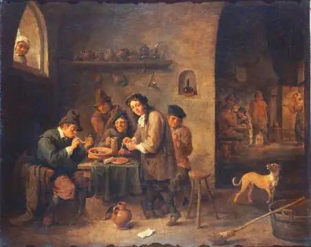 Sigara İçiciler Okulu - David Teniers genç
