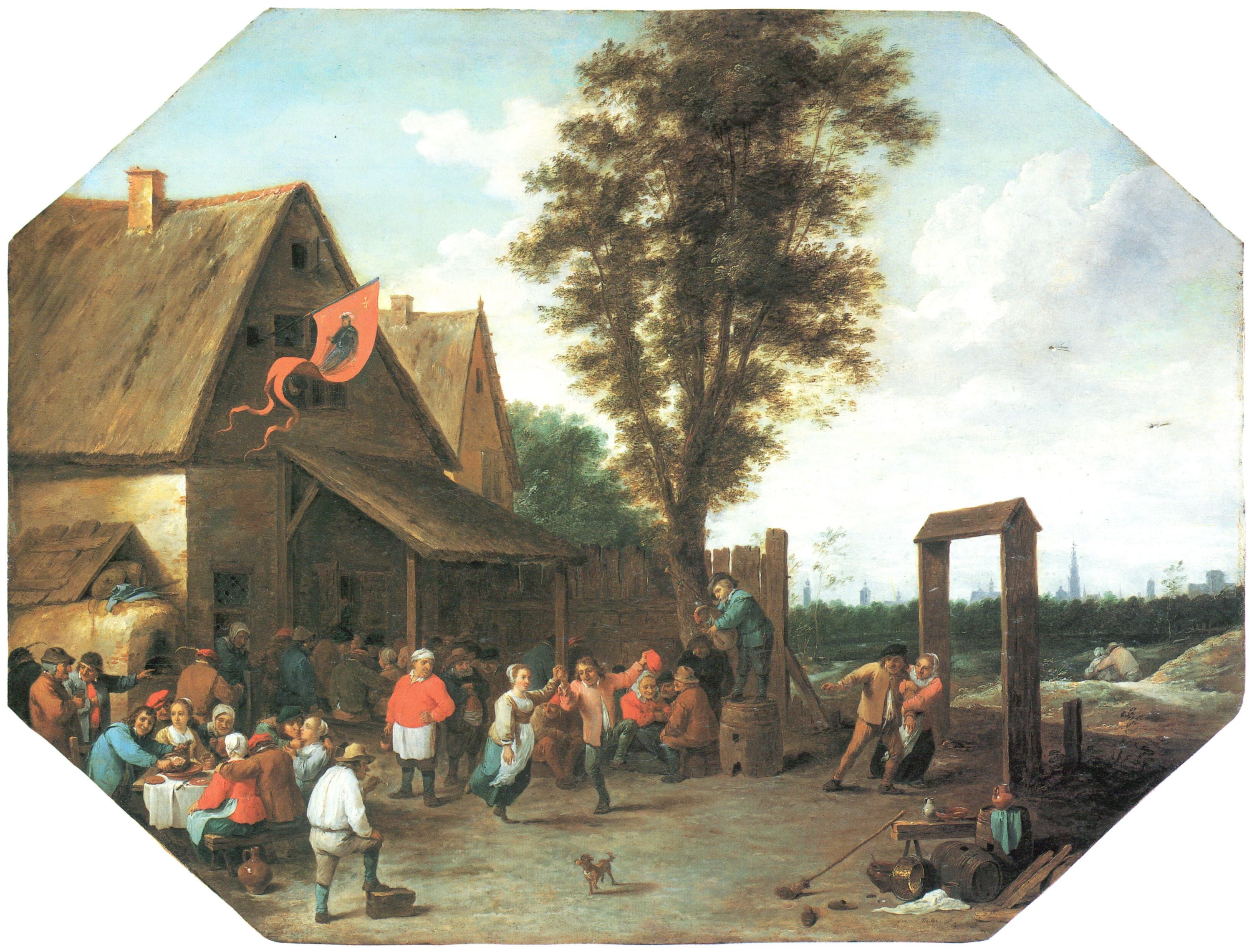 Fête du village de la Saint-Georges - David Teniers le Jeune
