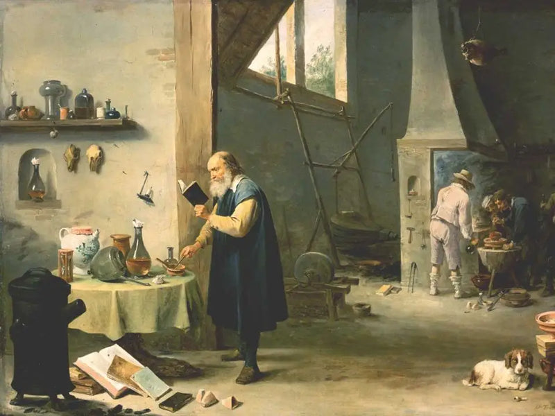 Bir Simyacı - David Teniers genç