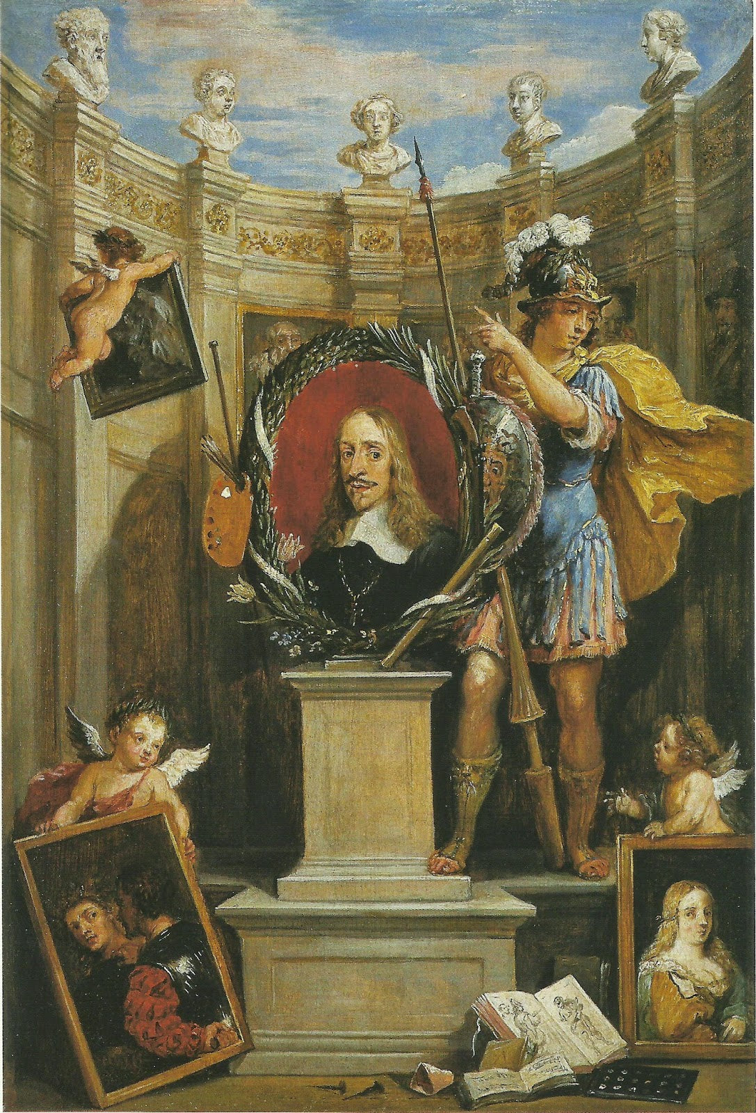 Modèle pour Theatrum Pictorium - David Teniers le Jeune