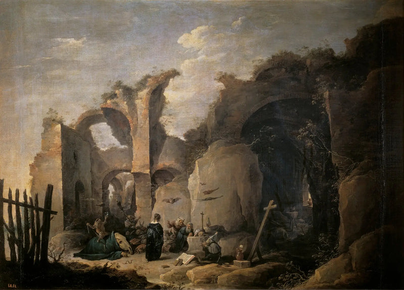 Saint Antoine'nin Baştan Çıkarışları Abbé - David Teniers genç