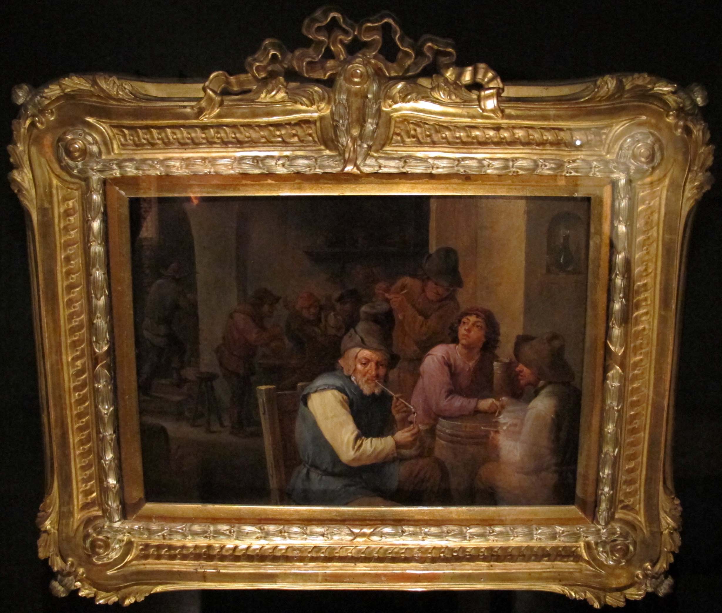 Pub de campagne hollandais - David Teniers le Jeune