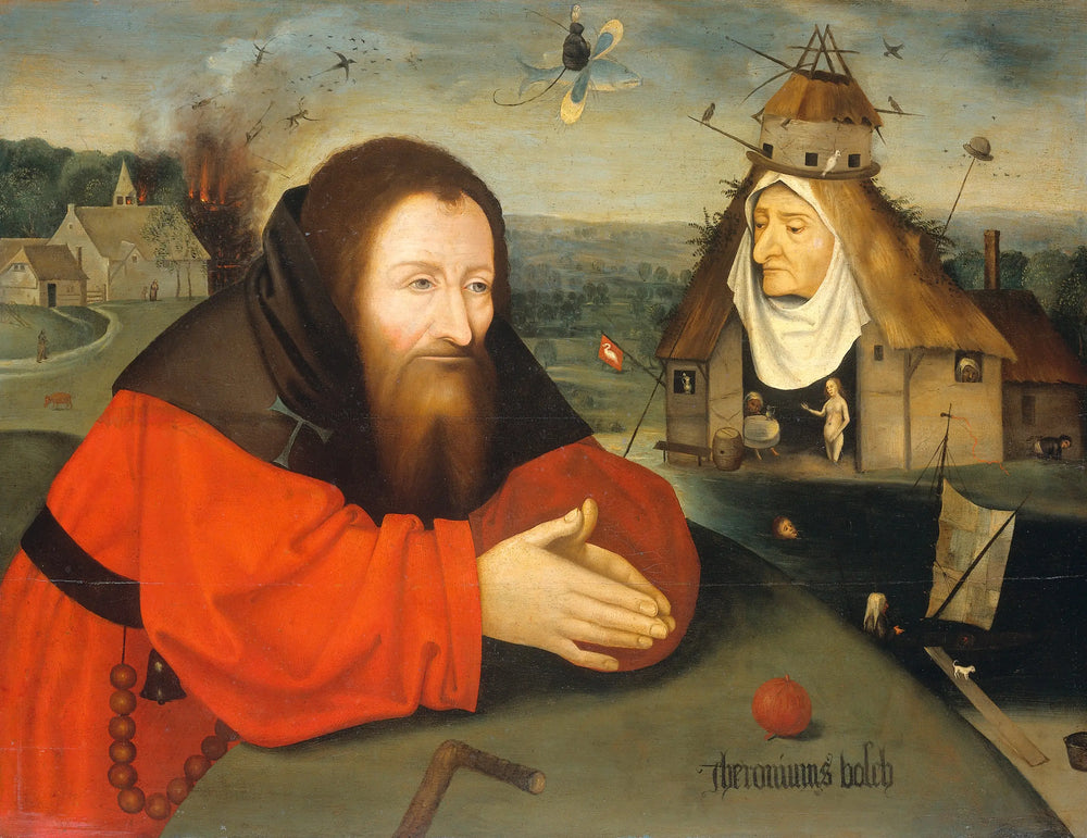 La Tentation de saint Antoine - Hieronymus Bosch - Alpha Reproduction
