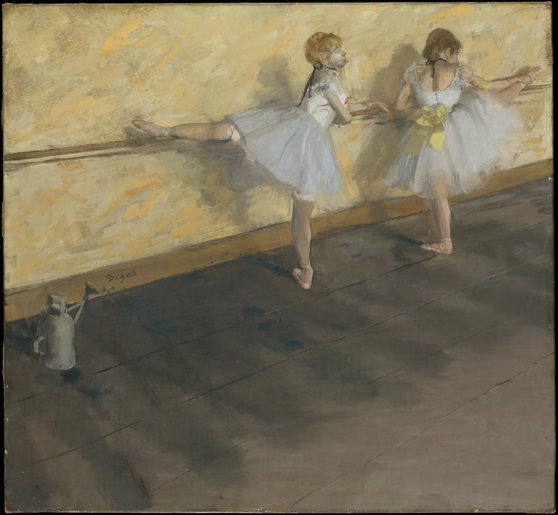 Bar'da Dans Edenler - Edgar Degas