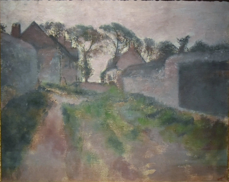 Köy Caddesi. Saint-Valéry-sur-Somme - Edgar Degas