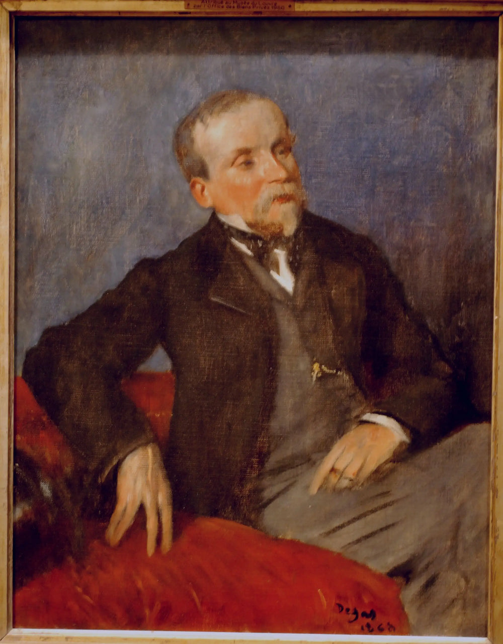Reproduction du tableau « Évariste de Valernes - Edgar Degas » par Alpha Reproduction en peinture à l’huile