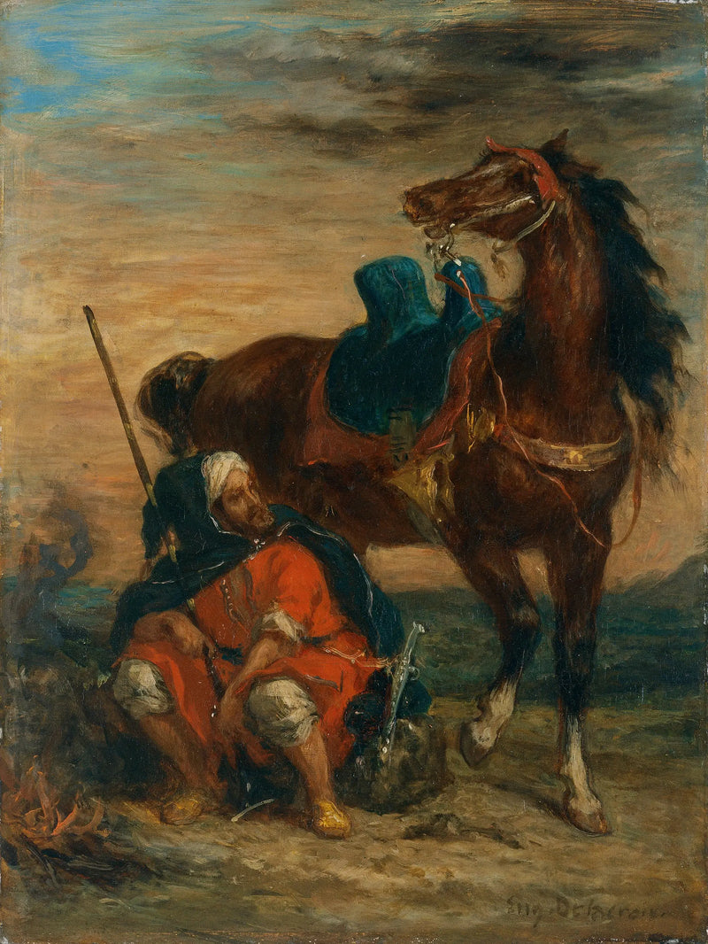Arap Şövalyesi - Eugène Delacroix