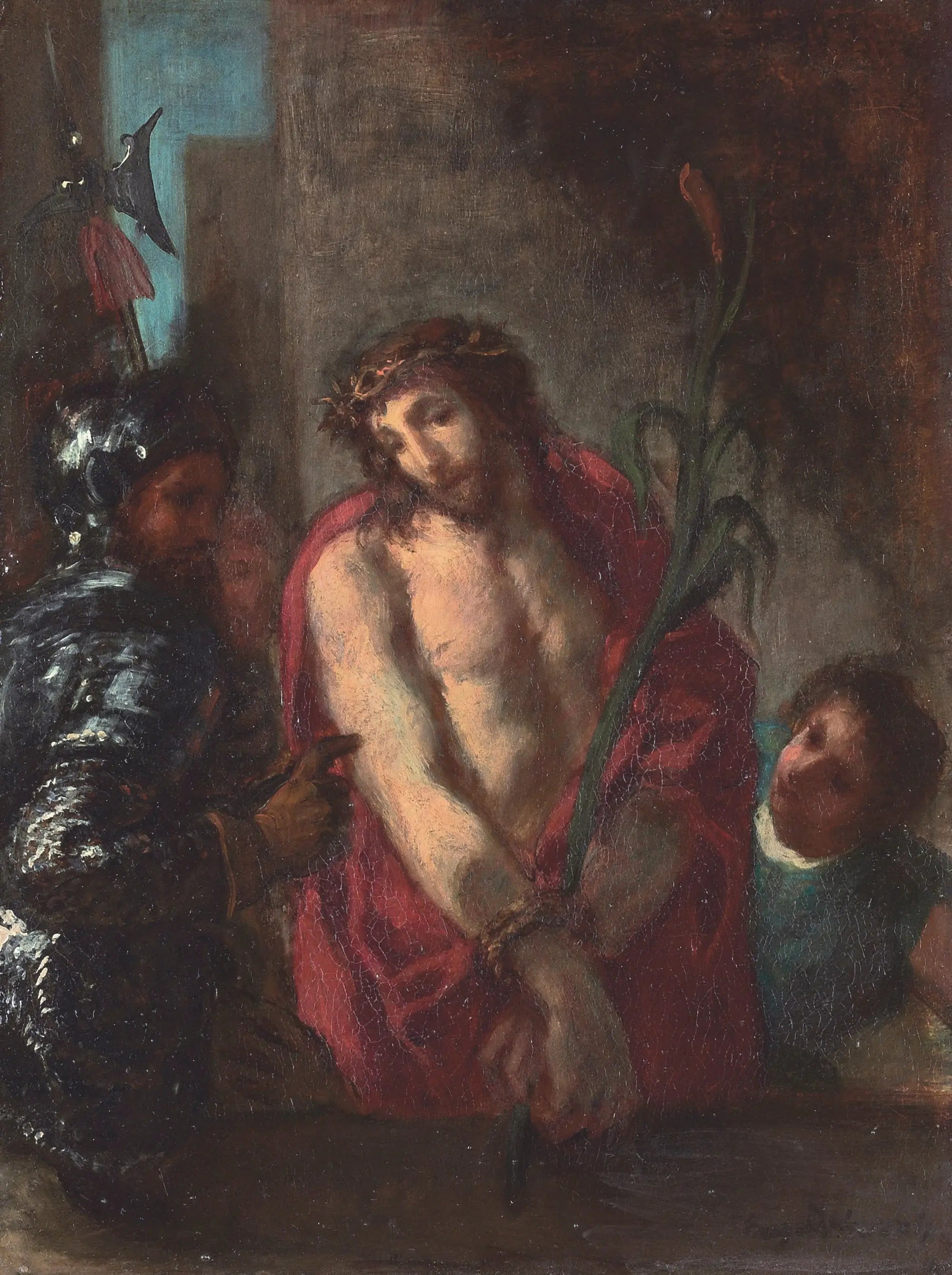 Reproduction du tableau « Ecce homo - Eugène Delacroix » par Alpha Reproduction en peinture à l’huile