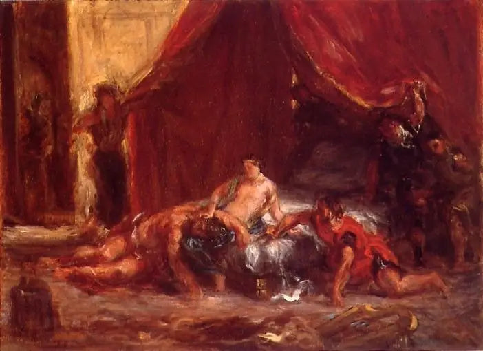 Samson ve Dalila - Eugène Delacroix