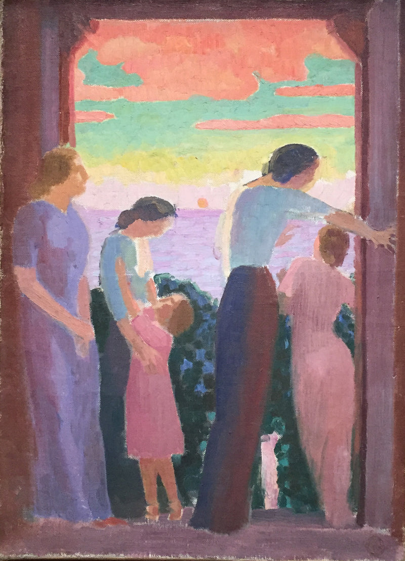 Kadınlar Balkon Üzerinde - Maurice Denis