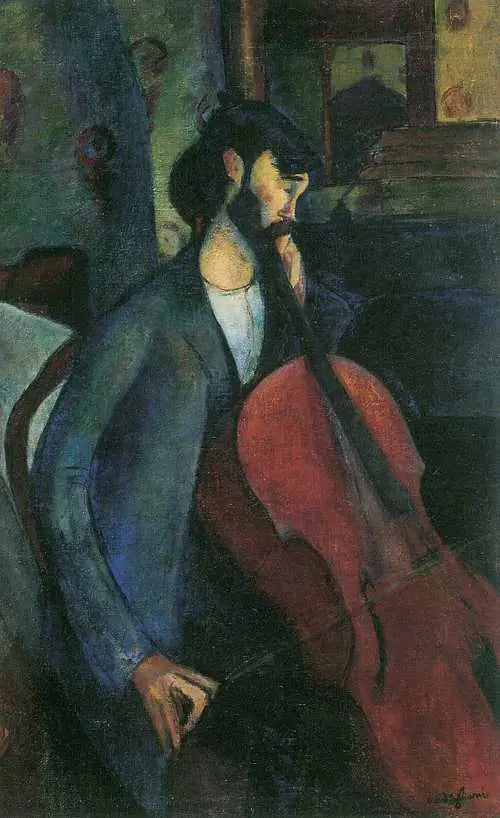 Çellist - Amedeo Modigliani