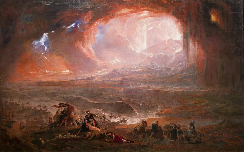 Pompeii ve Herculaneum'un Yokoluşu - John Martin
