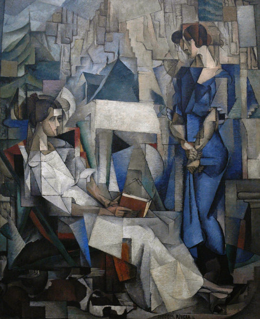 İki Kadın (Angelina Beloff Portresi) – Diego Rivera (1914)