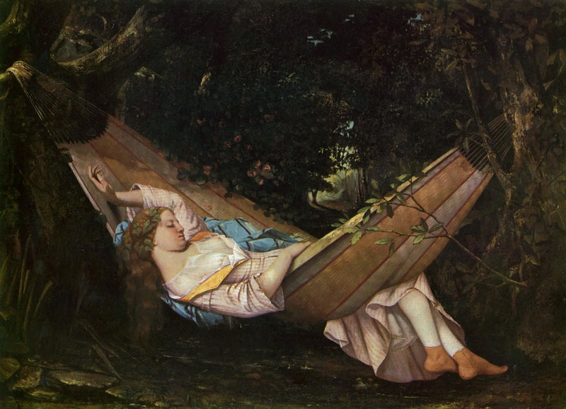 Hamak - Gustave Courbet
