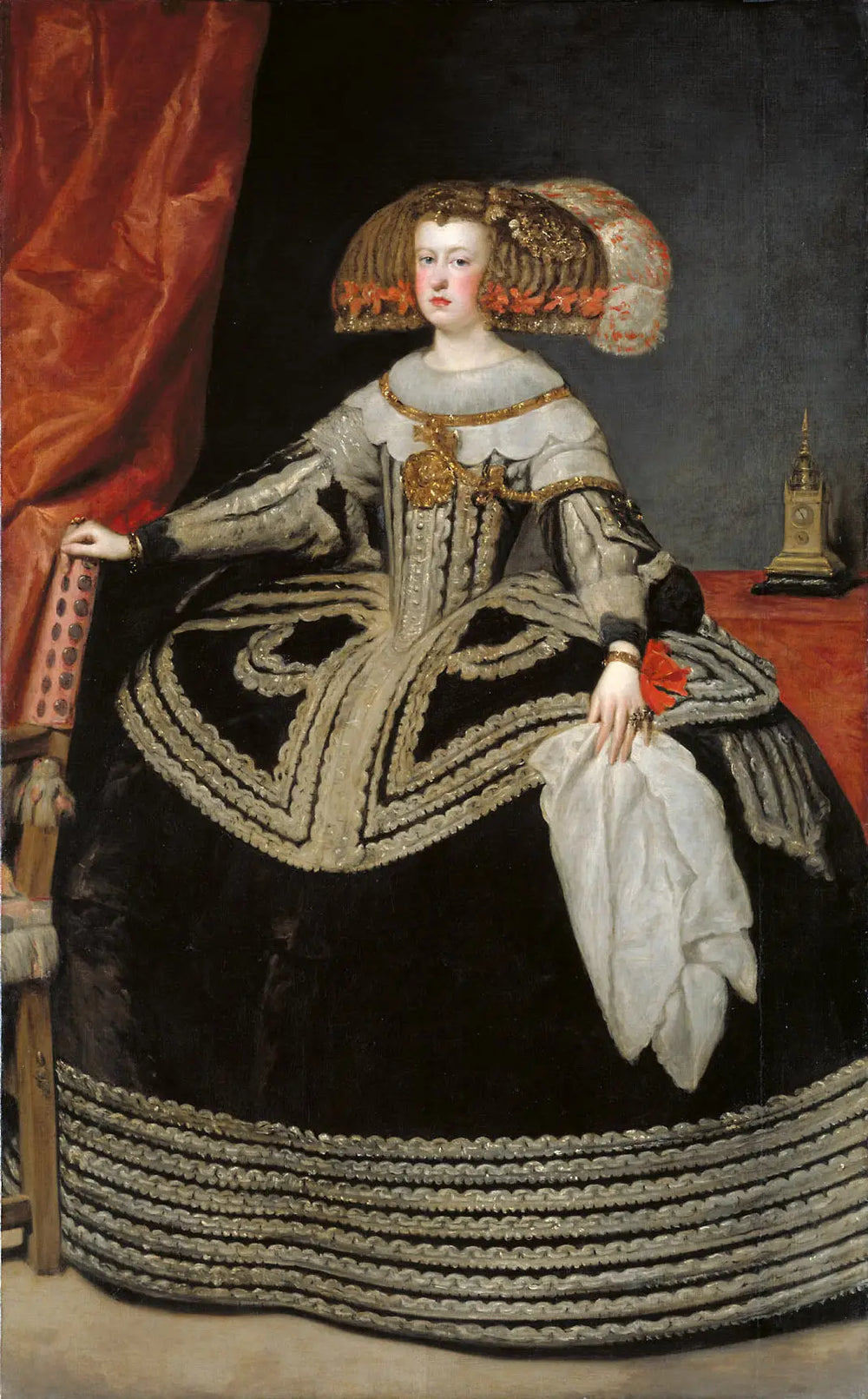 Marie-Anne reine d’Espagne - Diego Velázquez - Alpha Reproduction