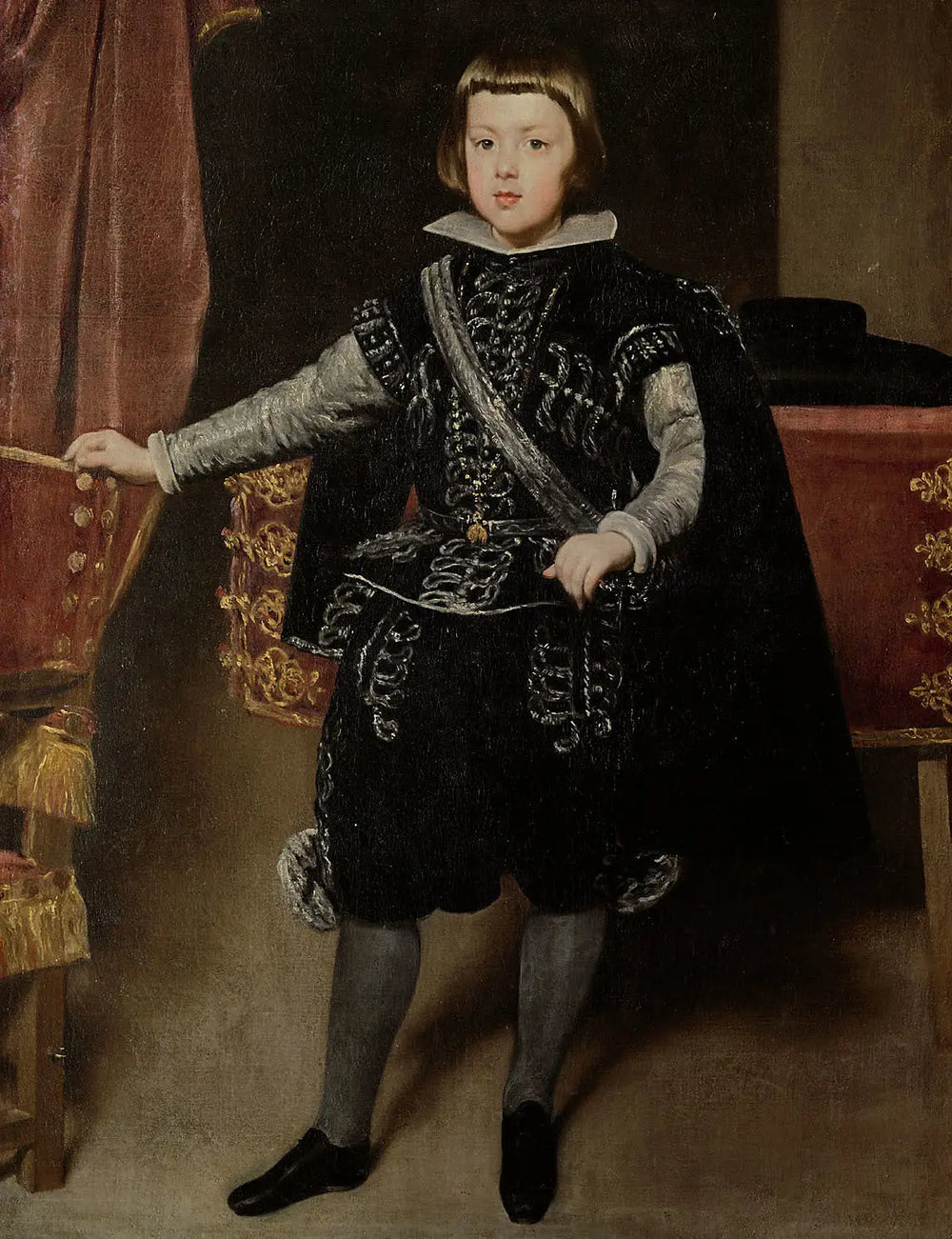 Portrait de l’enfant Baltasar Carlos - Diego Velázquez - Alpha Reproduction