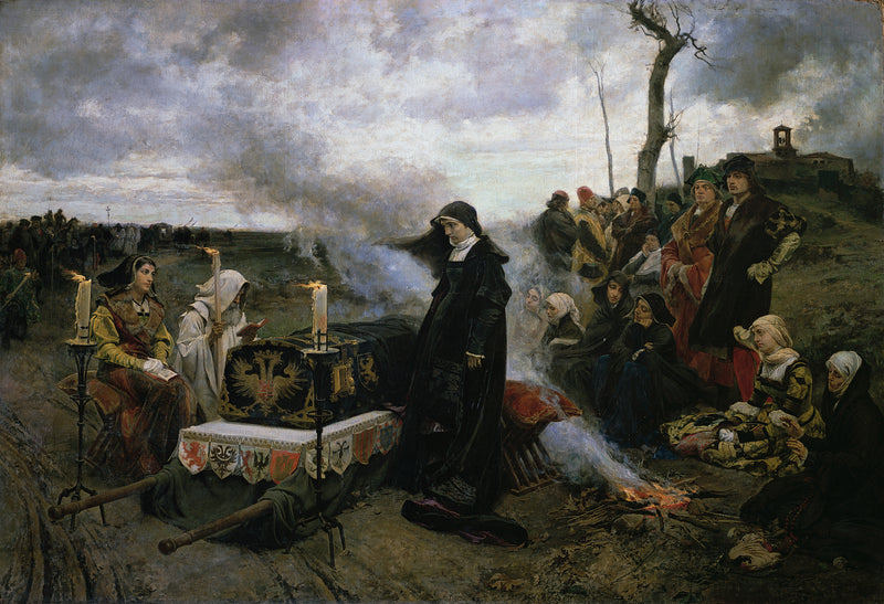 Doña Juana la Loca - Francisco Pradilla y Ortiz