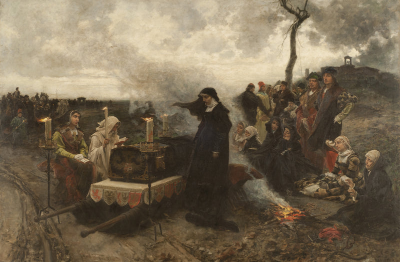 Doña Juana la loca - Francisco Pradilla y Ortiz