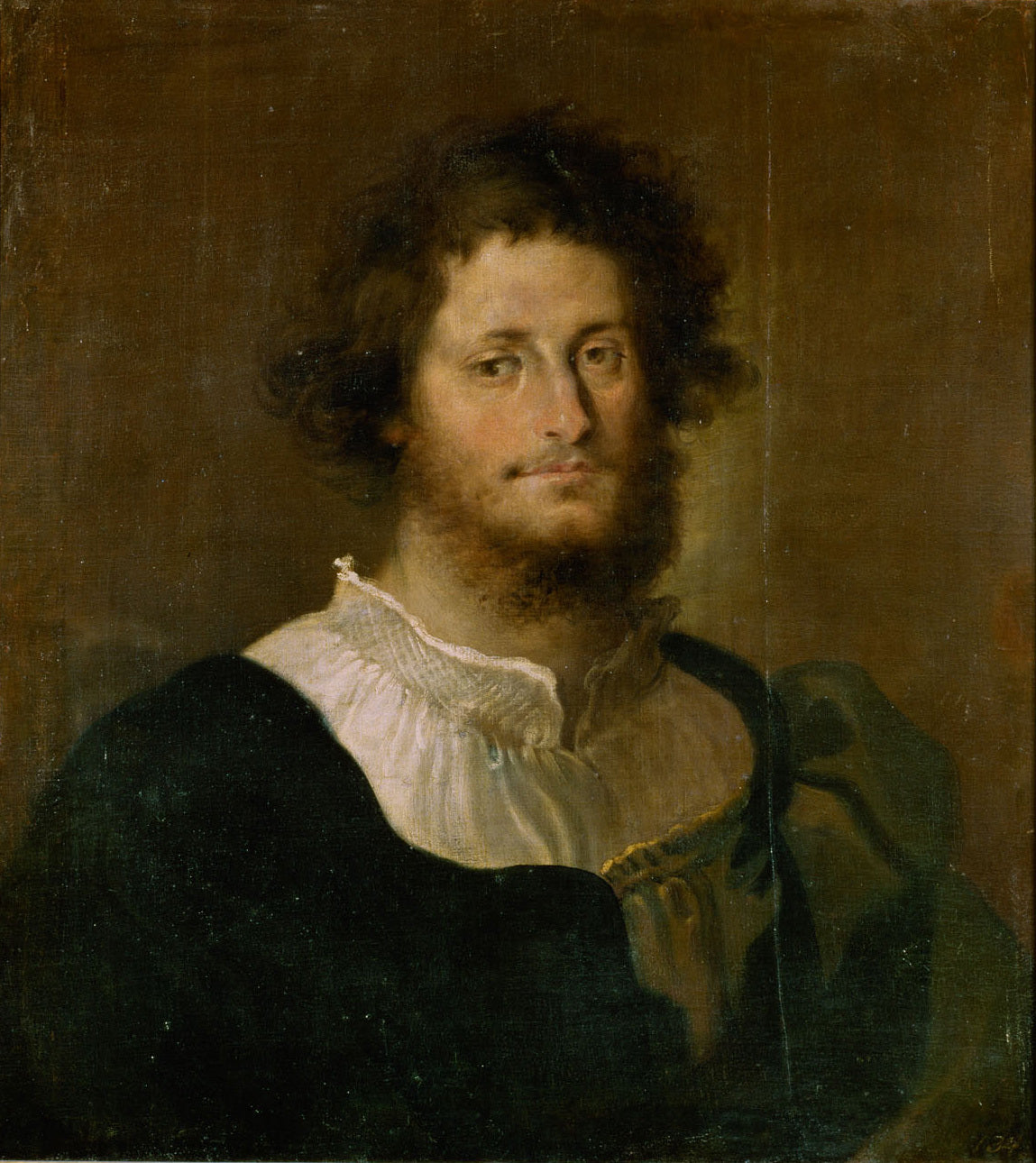 Portrait d'un membre masculin de la famille Gonzaga, peut-être Federico (II) Gonzaga (1500-1540) - Domenico Fetti image 1 copie de tableau peinte à la main