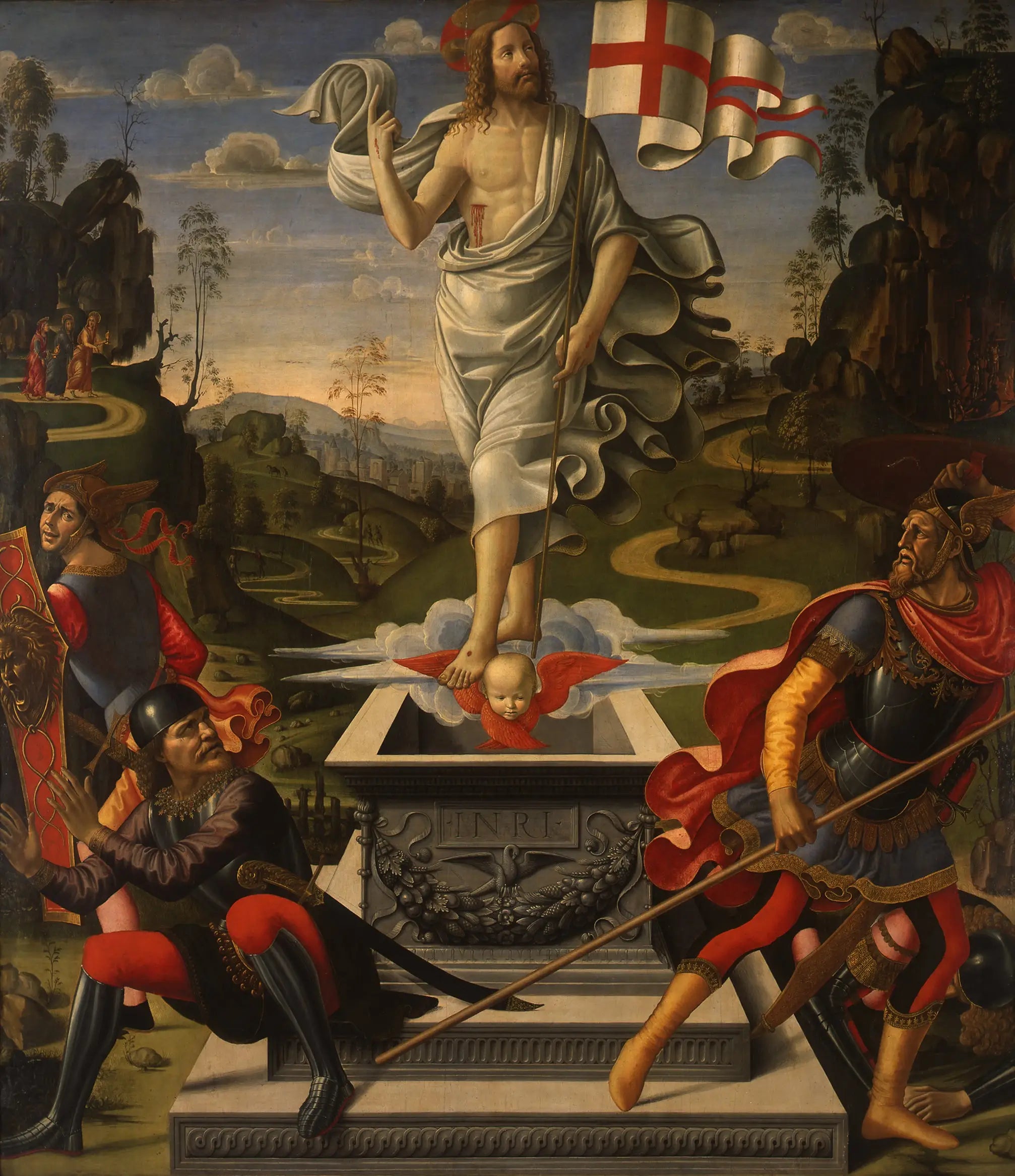 La Résurrection du Christ - Domenico Ghirlandaio - Alpha Reproduction