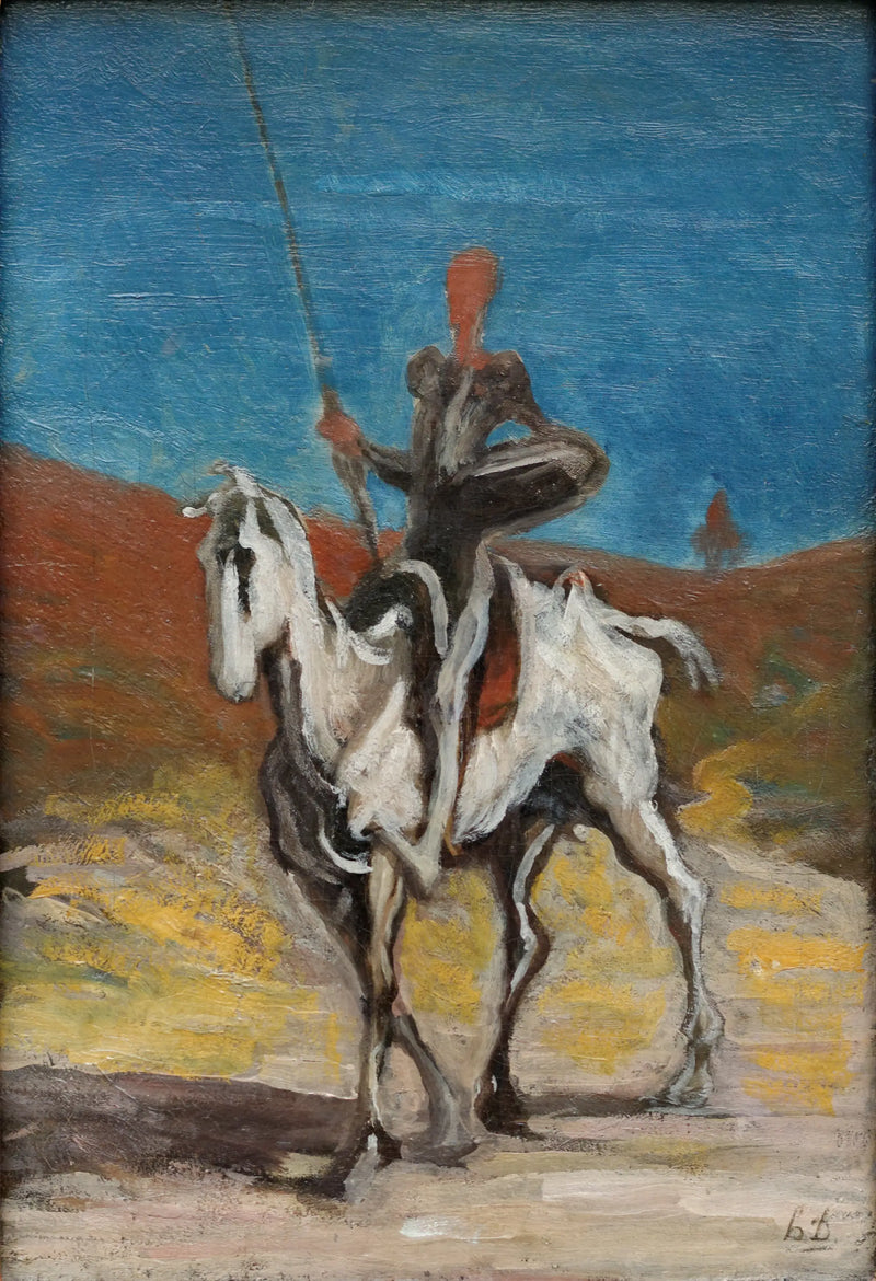 Don Quichotte ve Sancho Panza - Honoré Daumier